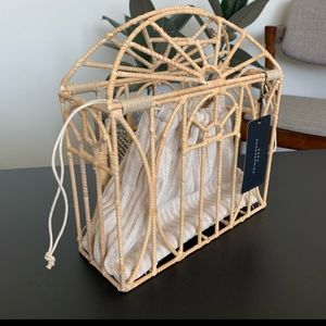 NWT Zara Cage Bag
